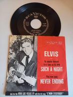 Elvis Presley  - Such a night  // Never ending, Ophalen of Verzenden, Zo goed als nieuw, Pop