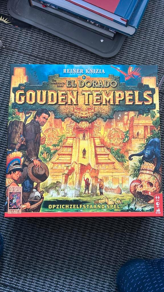 El Dorado Gouden Tempels - Nieuwstaat!, Hobby en Vrije tijd, Gezelschapsspellen | Bordspellen, Nieuw, Een of twee spelers, Ophalen of Verzenden