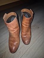 Bruine enkellaarsjes maat 40, Bruin, Lage of Enkellaarzen, Ophalen of Verzenden, Gedragen