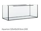 Volglas Aquarium 120x40x50 cm, Ophalen, Nieuw, Leeg aquarium, Nvt