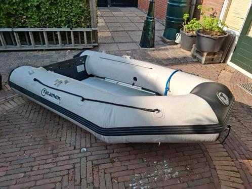 Rubberboot met buitenboordmotor, Watersport en Boten, Rubberboten, Zo goed als nieuw, Overige merken, Aluminium, Minder dan 70 pk