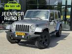 Jeep Wrangler 2.8 CRD Sport | Leder | Navi | Grijs kenteken, Auto's, Euro 5, Zwart, 4 cilinders, Bedrijf