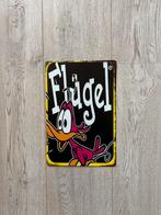 Flügel Metalen Bord - Vintage Reclame, Verzamelen, Ophalen of Verzenden, Nieuw, Reclamebord