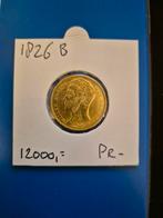 10 gulden 1826 B Willem 1, Postzegels en Munten, Munten | Nederland, Koning Willem I, Goud, Ophalen of Verzenden, 10 gulden