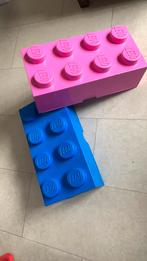 2 x Lego brick opbergbox grote opbergdoos, Ophalen of Verzenden, Zo goed als nieuw