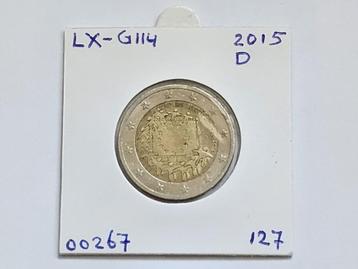 2-euromunt Duitsland (D) A 2015 Europa LX-G114 beschikbaar voor biedingen