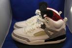 2007 Nike Air Jordan Spizike White Cement Cool Grey Fire Red, Ophalen of Verzenden, Zo goed als nieuw, Nike Air Jordan, Wit