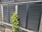 Houten louvre luiken afm 700mm breed ,1560mm hoog, Gebruikt, Minder dan 80 cm, Overige typen, Minder dan 200 cm