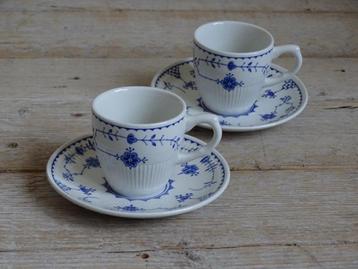 Servies, Furnivals Limited, trade mark England DENMARK, gaaf beschikbaar voor biedingen