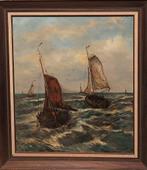 Johannes Ruighaver  - Bomachuiten op open zee - zeegezicht, Ophalen