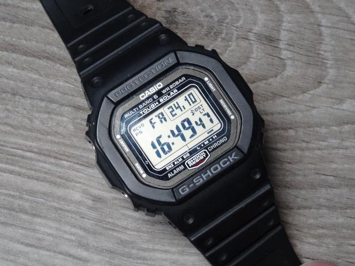 Casio G-Shock GW-5000U-1, Sieraden, Tassen en Uiterlijk, Horloges | Heren, Gebruikt, Casio, Kunststof, Kunststof, Ophalen of Verzenden