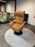 Cognac kleur relax fauteuil sta op stoel Meubelzorg Z.G.A.N, Huis en Inrichting, Fauteuils, 2871SK, Mariansoliak8@gmail.com, 75 tot 100 cm