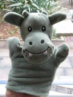 Handpop Monster Draak Koe van Zeeman zacht velours, Ophalen of Verzenden, Zo goed als nieuw, Overige typen