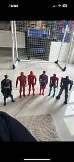 Superhelden Figuren Set - Batman, Superman, Spiderman etc., Ophalen of Verzenden, Gebruikt