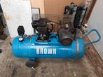 Brown 100 L, Doe-het-zelf en Verbouw, Compressors, Ophalen, Gebruikt