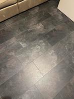 Gratis antraciet laminaat tegels (45m2), Doe-het-zelf en Verbouw, Tegels, Ophalen of Verzenden, Zo goed als nieuw, 10 m² of meer