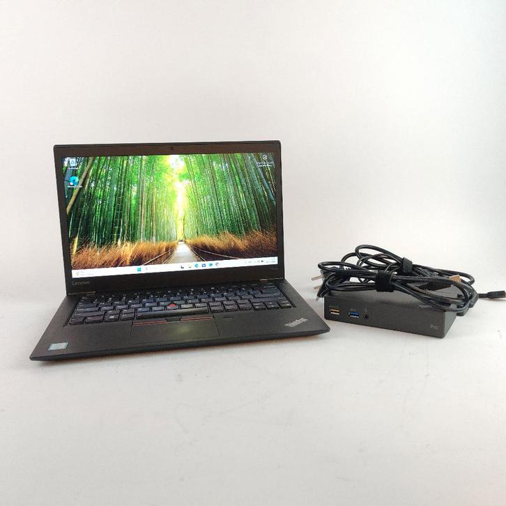 Lenovo thinkpad t470s Laptop | w11, i7-7, 16gb 256ssd + Dock, Computers en Software, Laptoptassen, Aktetas, 14 inch, Ophalen of Verzenden