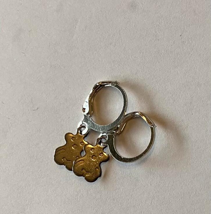 Kinder oorbellen, Sieraden, Tassen en Uiterlijk, Bedels, Nieuw, Overige merken, Overige materialen, Ophalen of Verzenden
