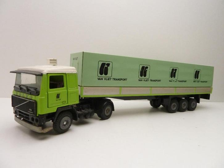Volvo F12 ''van Vliet ''  Tekno, Hobby en Vrije tijd, Modelauto's | 1:50, Gebruikt, Bus of Vrachtwagen, Tekno, Ophalen of Verzenden