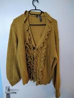 Okergeel vest met ruches - maat 42/44, Rainbow, Geel, Maat 42/44 (L), Ophalen of Verzenden