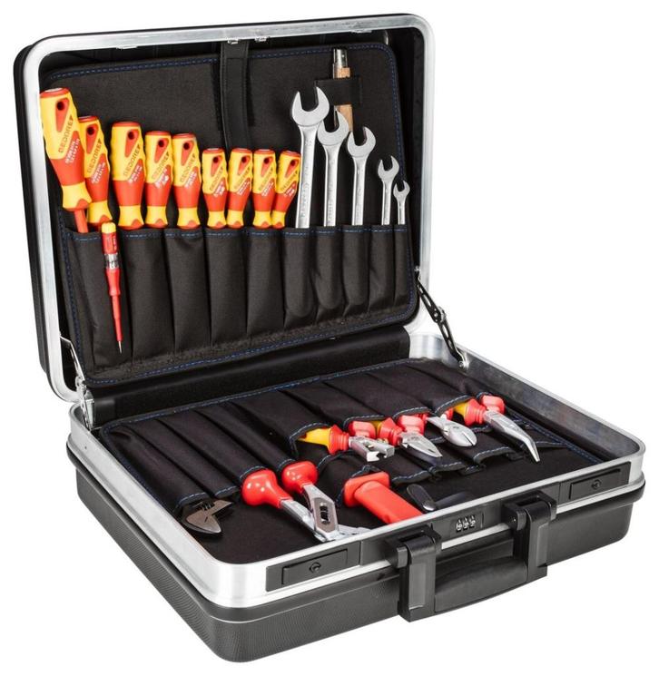 Gedore 1041 003 (3082156) 74 Delige Gereedschapset - VDE -, Doe-het-zelf en Verbouw, Gereedschap | Handgereedschap