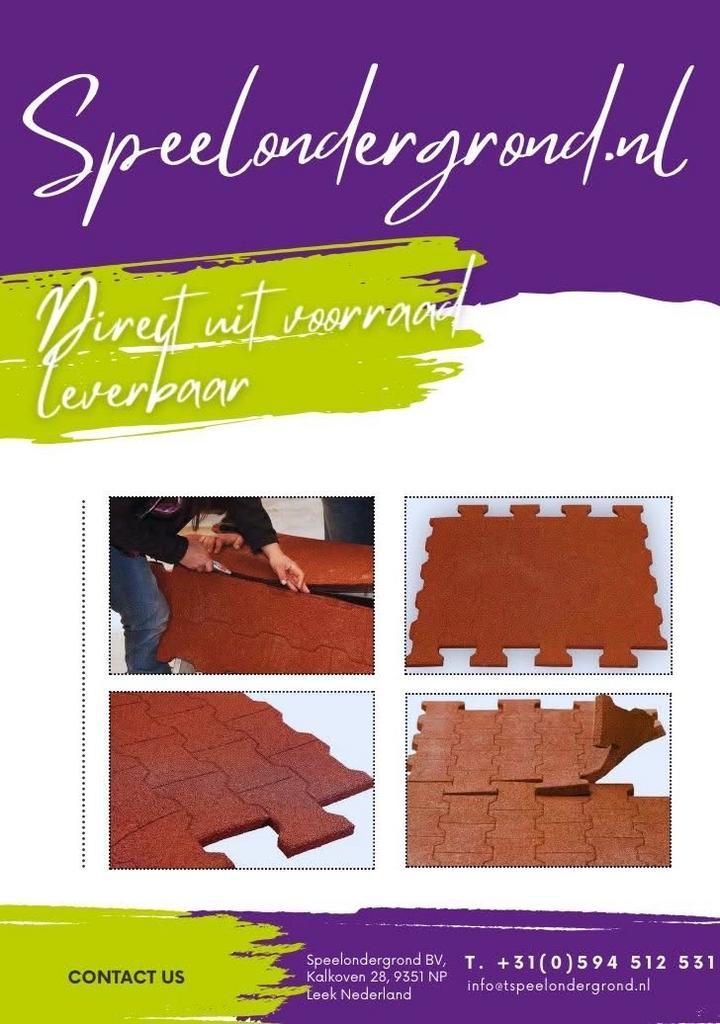 Rubberen Staltegels - Veiligheid & Comfort, Dieren en Toebehoren, Stalling en Weidegang