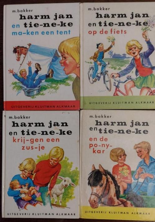 4 x Harm-Jan en Tieneke van M. Bakker, Boeken, Kinderboeken | Jeugd | onder 10 jaar, Gelezen, Ophalen of Verzenden