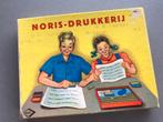 Stempel doosje drukkerij Noris vintage retro, Hobby en Vrije tijd, Stempelen, Ophalen of Verzenden, Zo goed als nieuw, Houten stempel