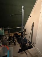 Weider Pro 435 kracht set +- 100 kg gewichten bench press, Ophalen of Verzenden, Zo goed als nieuw, Krachtstation