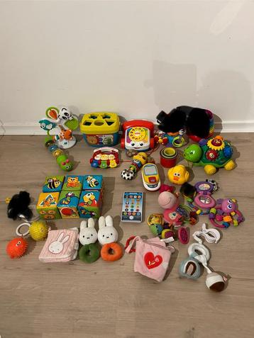 Fischer Price, v tech, playgro babyspeelgoed pakket