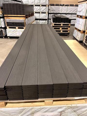 Composiet Vlonderplanken -Antracite dark grey - Massief beschikbaar voor biedingen