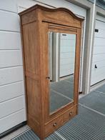 Antieke kast. Spiegelkast / eendeurskast / linnenast, Antiek en Kunst, Ophalen