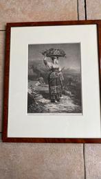 Steendruk j j mesker 1848-1889, Antiek en Kunst, Ophalen of Verzenden