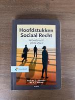 HBO RECHT/ HRM - Sociaal Recht - Arbeidsrecht, Zo goed als nieuw, Noordhoff Uitgevers, Beta, HBO
