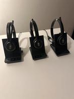 3 EPOS Sennheiser IMPACT SDW 5066 Draadloze DECT Headset, Gebruikt, Sennheiser, Ophalen of Verzenden, Over oor (circumaural)