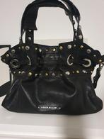 Karen Millen Zwarte Leren Tas - Nieuw!, Sieraden, Tassen en Uiterlijk, Tassen | Damestassen, Ophalen of Verzenden, Nieuw, Zwart