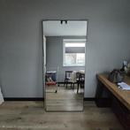 Grote spiegel in zwarte lijst, Ophalen, Zo goed als nieuw, 75 tot 100 cm, 150 tot 200 cm