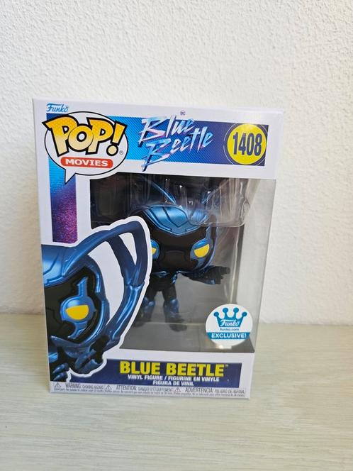 Blue Beetle - Funko Exclusive - 1408, Verzamelen, Poppetjes en Figuurtjes, Nieuw, Ophalen of Verzenden
