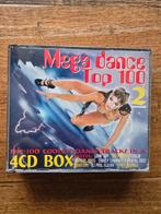 Mega Dance Top 100 - 4CD Box, Ophalen of Verzenden, Gebruikt, Dance Populair, Boxset