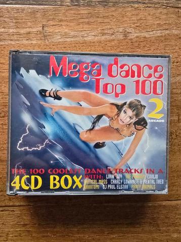 Mega Dance Top 100 - 4CD Box beschikbaar voor biedingen