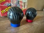 Momo pook schakelpook carbon rood blauw universeel