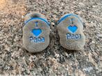 Slofjes 'I Love Papa', Ophalen of Verzenden, Zo goed als nieuw, Jongetje of Meisje, Slofjes