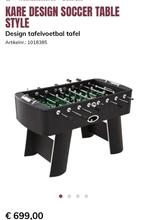 Tafel voetbal merk Kare, Sport en Fitness, Voetbal, Groter dan maat XL, Ophalen, Zo goed als nieuw, Overige typen