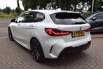 BMW 1-serie 118i M-SPORT AUTOM/CRUISE/NAVI/CARPLAY/LEDER/AIR, 65 €/maand, Gebruikt, Wit, Bedrijf