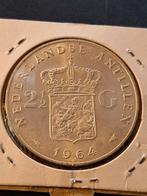 2,5 gulden 1964 Nederlandse Antillen, Postzegels en Munten, Munten | Nederland, Ophalen of Verzenden, Koningin Juliana, 2½ gulden