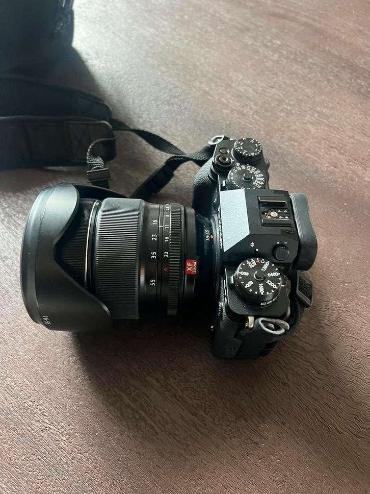 Fujifilm XT4 met lens 16-55, Audio, Tv en Foto, Fotocamera's Digitaal, Zo goed als nieuw, Fuji, Ophalen of Verzenden