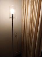 RVS  STAANDE LAMP, Huis en Inrichting, Lampen | Vloerlampen, Ophalen of Verzenden, Zo goed als nieuw, 150 tot 200 cm