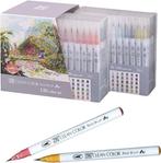 Kuretake ZIG Clean Color Real Brush Pen set, Verzenden, Zo goed als nieuw