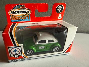 Matchbox Hero City Volkswagen Kever Taxi beschikbaar voor biedingen