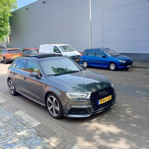 Audi A3 1.4 Tfsi 110KW SB TFSI/3xS-LINE 2016 Grijs, Auto's, Audi, Bedrijf, A3, Benzine, B, Hatchback, Automaat, Geïmporteerd, Zilver of Grijs